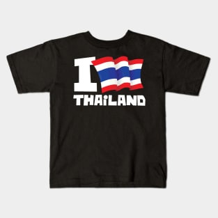 I Love Thailand Kids T-Shirt